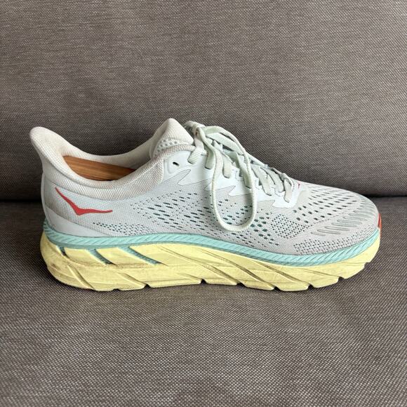 Hoka One One Womens Clifton 7 1110509 MMHC Blue Running Shoes Sneakers US Size 7 - Picture 6 of 16